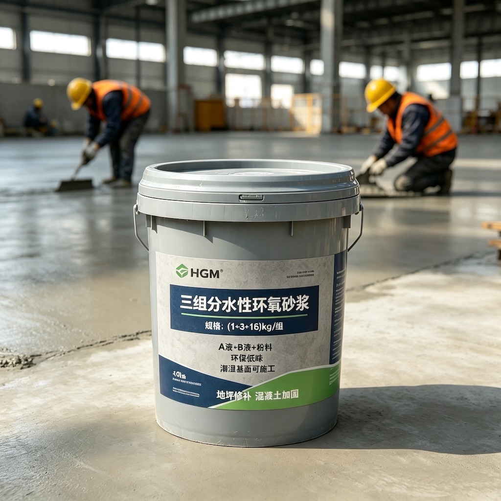 东台三组份水性环氧砂浆